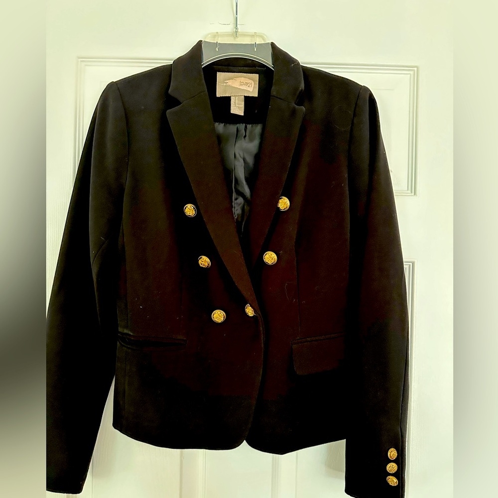 Black blazer.